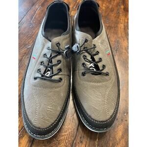 KIKO Casual Leather Shoes Men’s Size 45 Lace Up Comfort Brown Black Dress Casual